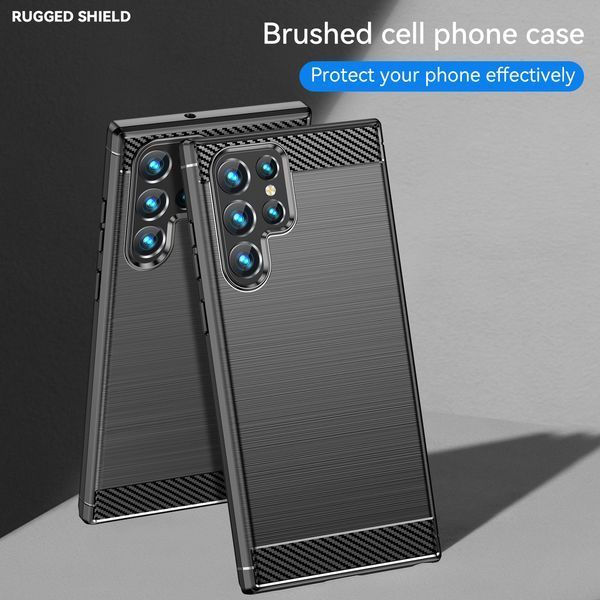 TPU чохол накладка Urban для Samsung Galaxy S22 Ultra / чорний 088358 фото
