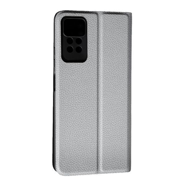 Чехол книжка Fibra case для Xiaomi Redmi Note 12 Pro (4G) / серый 094443 фото