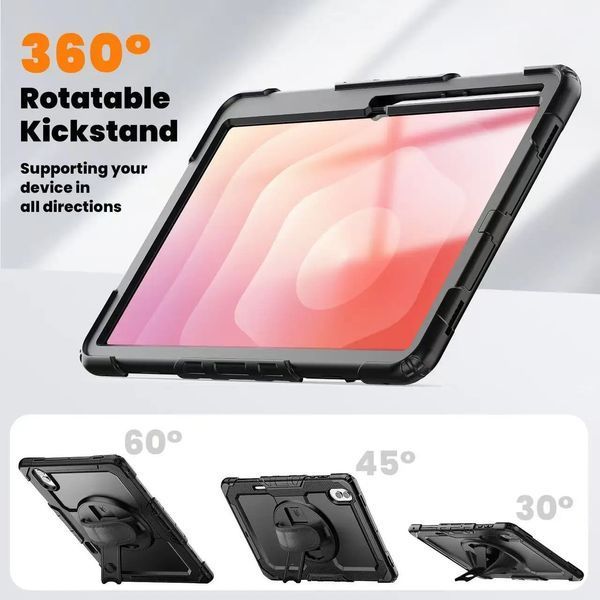 PC + TPU чохол Armor Cover Tablet на планшет Samsung Galaxy Tab S11 Ultra (14.6") / чорний 101141 фото