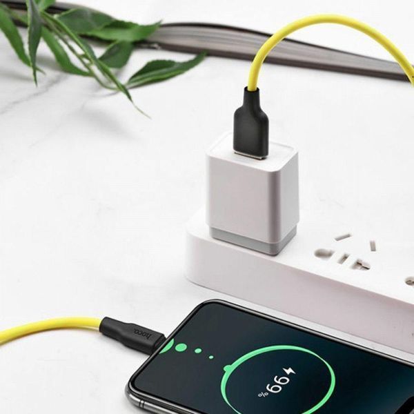 USB кабель Hoco X21 Plus Silicone Type-C Cable (2m) 80621 фото