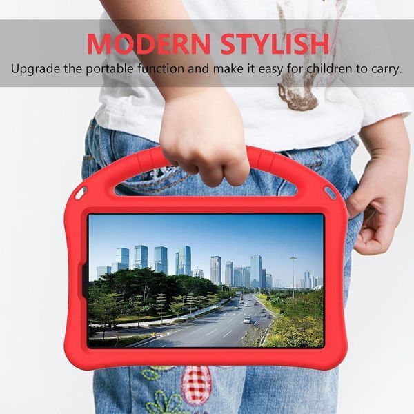Чехол New Kids Case на Xiaomi Redmi Pad SE 8.7" 2024 / красный 097592 фото