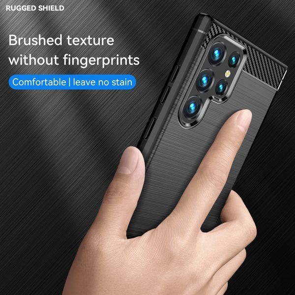 TPU чохол накладка Urban для Samsung Galaxy S22 Ultra / чорний 088358 фото