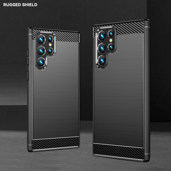 TPU чохол накладка Urban для Samsung Galaxy S22 Ultra / чорний 088358 фото