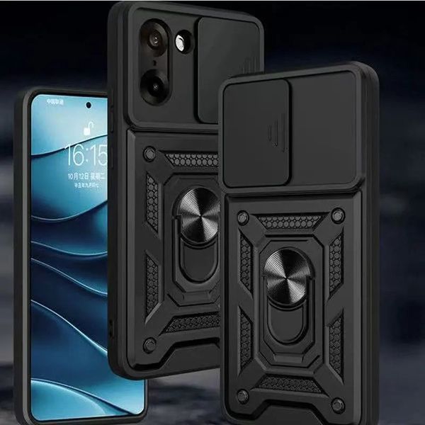 PC + TPU чехол Camshield Armor для OnePlus Ace 6 / синий 100976 фото