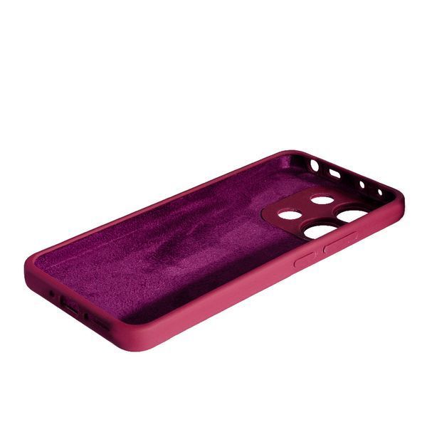 Чехол Case Softy накладка для Xiaomi Redmi Note 13 Pro (4G) Bordo 097268 фото