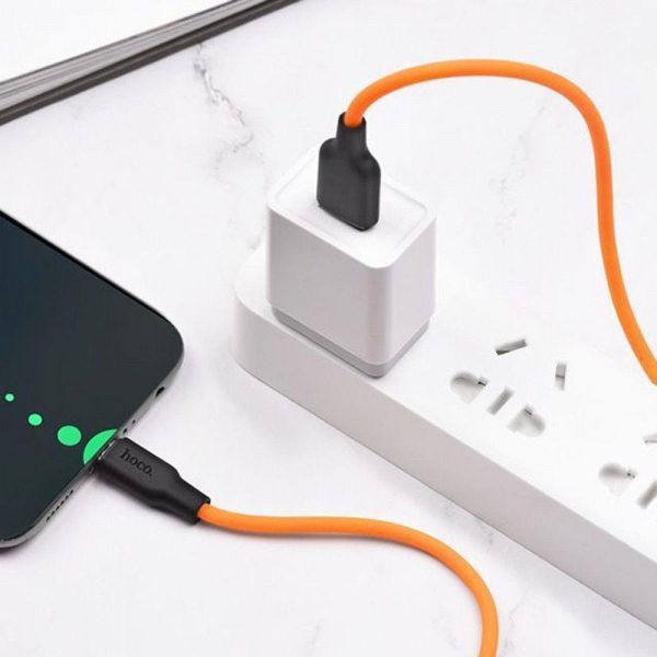 USB кабель Hoco X21 Plus Silicone Type-C Cable (2m) 80621 фото