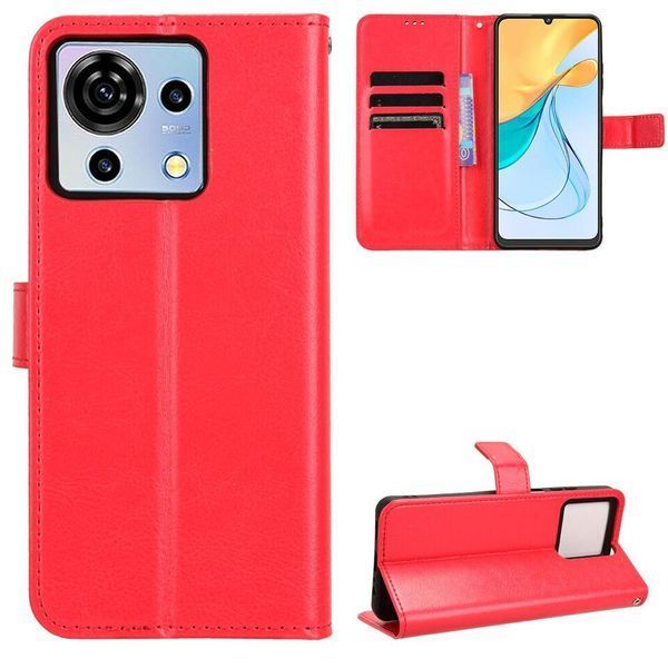 Чохол книжка Book case для ZTE Blade V50 Vita червоний 094881 фото