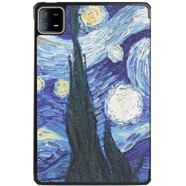 Чехол книжка Crazy Horse на Xiaomi Mi Pad 6 (11") / звездная ночь 093886 фото