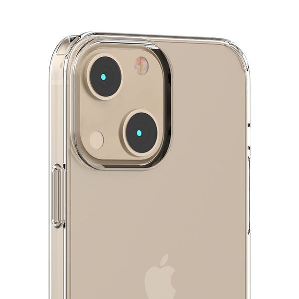 Ультратонкий чехол для iPhone 13 mini прозрачный (на айфон 13 мини) 084199 фото