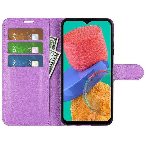Чохол книжка Lichee для Samsung Galaxy M33 фіолетовий 089870 фото