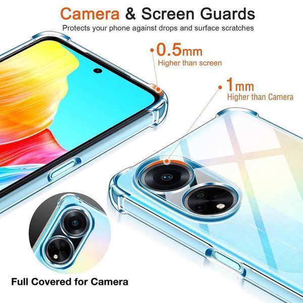 Чехол накладка WXD для OPPO A60 / прозрачный 097413 фото