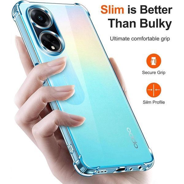 Чехол накладка WXD для OPPO A60 / прозрачный 097413 фото