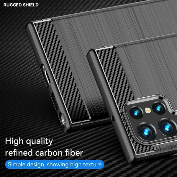 TPU чохол накладка Urban для Samsung Galaxy S22 Ultra / чорний 088358 фото
