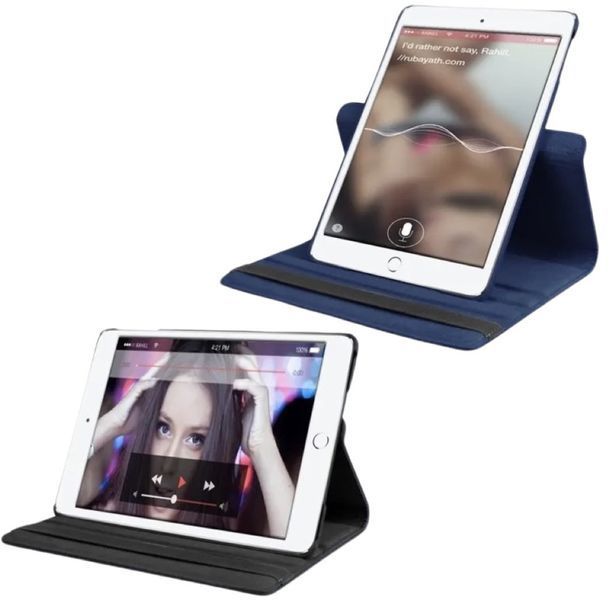 Кожаный чехол книжка 360 на Apple iPad Pro 10.5" (2017) / синий 094203 фото