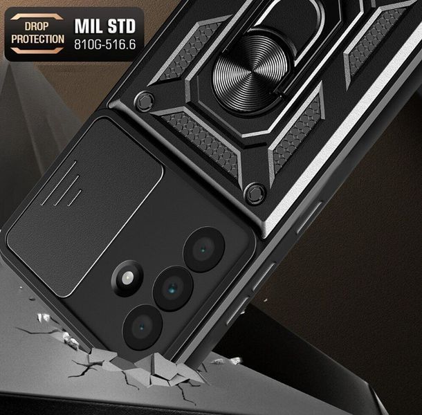 PC + TPU чохол Camshield Armor для Samsung Galaxy A56 / чорний 202213 фото
