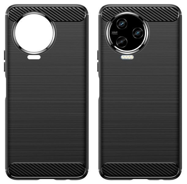 TPU чохол накладка Urban для Infinix Note 12 Pro / чорний 203051 фото