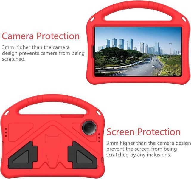 Чехол New Kids Case на Xiaomi Redmi Pad SE 8.7" 2024 / красный 097592 фото