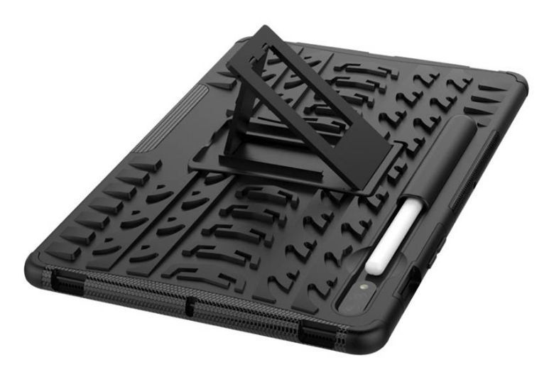 PC + TPU чехол Armor на планшет Samsung Galaxy Tab S9 Plus (12.4") / черный 201345 фото