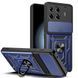 PC + TPU чехол Camshield Armor для Tecno Spark 20 Pro Plus / синий 097100 фото 1