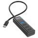 HUB переходник Hoco HB25 Easy mix 4in1 (Type-C to USB3.0+USB2.0*3) 87095 фото 1