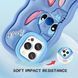 Чехол резиновый Lilo & Stitch case на iPhone 12 Pro Max / голубой 099353 фото 2
