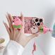 Силіконовий 3D чохол Funny Patrick для iPhone 15 Pro Max / на кольоровому тлі (зі шнурком) 099442 фото 2