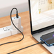 Hoco X83 Star Micro USB Cable Supports (2.4A 1m) чорний 86947 фото 5