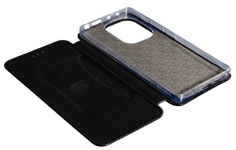 Шкіряний чохол книжка New Book case на Xiaomi Redmi Note 13 Pro (4G) / чорний 096006 фото