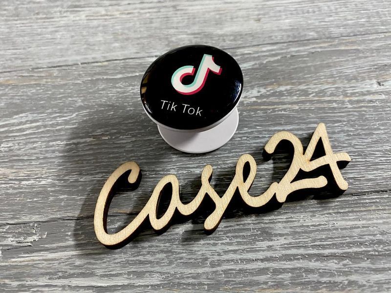 Об'ємний попсокет Tik Tok для телефонів і планшетів (10 різновидів) 82486 фото