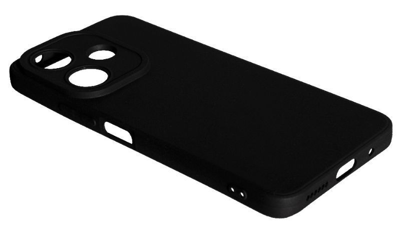 Силіконовий чохол SMITT для Xiaomi Redmi 13 (4G) / black 200385 фото