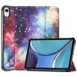 Шкіряний чохол книжка Crazy Horse на планшет iPad Mini 7 2024 (8.3")/galaxy