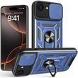 PC + TPU чохол Camshield Armor для iPhone 16e / синій