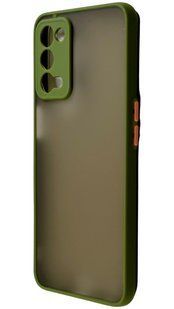 TPU чехол накладка Matte Color Case для OPPO A55 светло-зеленый 83237 фото