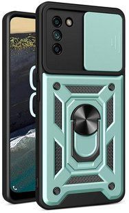 PC + TPU чехол Camshield armor для Nokia G11 зеленый 89318 фото