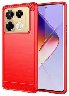 TPU чохол накладка Urban для Infinix Note 40 Pro / червоний 203052 фото