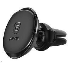 Автодержатель BASEUS PREMIUM Magnetic Air Vent + cable clip (4 цвета) черный 15403 фото