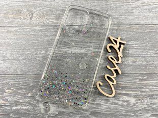 TPU чехол Star Glitter для Apple iPhone 12 Pro Max прозрачный 083189 фото