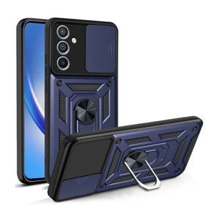 PC + TPU чехол Armor Camshield для Samsung Galaxy A54 / синий 090721 фото
