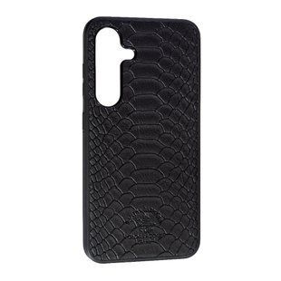 Чехол силиконовый Santa Barbara Snake для Samsung Galaxy S24 черный 094930 фото