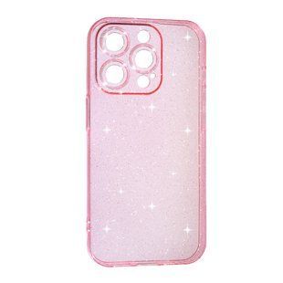 Чохол силіконовий Clear Shine на iPhone 13 Pro / рожевий 095017 фото