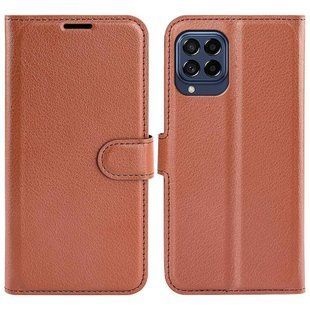 Чохол книжка Lichee для Samsung Galaxy M33 коричневий 089871 фото