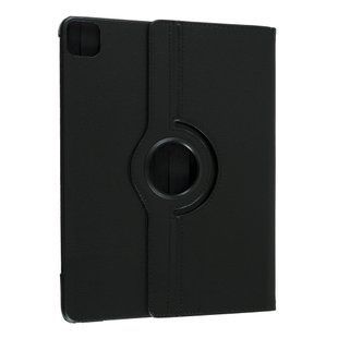 Кожаный чехол книжка 360 на планшет iPad Pro (12.9") 2022 / черный 096531 фото