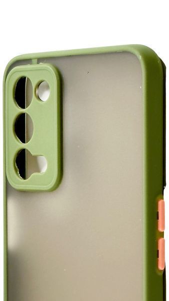 TPU чохол накладка Matte Color Case для OPPO A55 світло-зелений 83237 фото