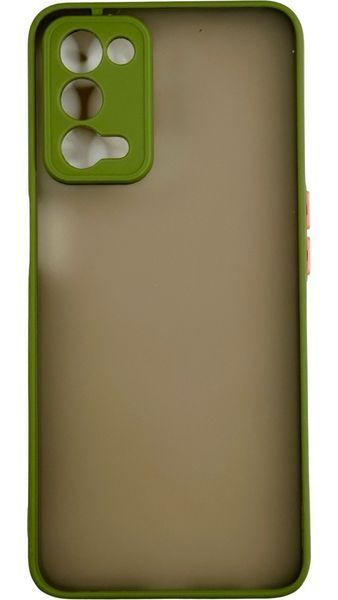 TPU чохол накладка Matte Color Case для OPPO A55 світло-зелений 83237 фото