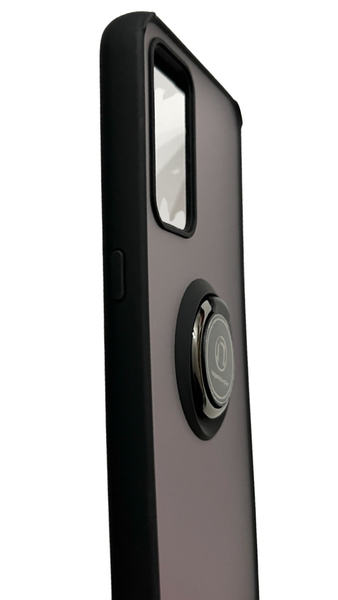 TPU чохол накладка Matte Ring Magnit для Realme GT Master (на реалі жт мастило) чорний 086294 фото
