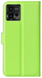 Шкіряний чохол-книжка Lichee для Motorola G72 зелений 089771 фото 3