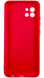 TPU чехол Smitt накладка бампер для Samsung Galaxy A03 2022 (на самсунг а03) красный 085140 фото 2