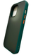 TPU чохол Matte Color Case (TPU) на iPhone 14 Pro (на айфон 14 про) темно-зелений 086443 фото 3