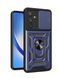 PC + TPU чехол Armor Camshield для Samsung Galaxy A54 / синий 090721 фото 4