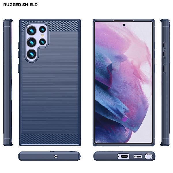 TPU чехол накладка Urban для Samsung Galaxy S22 / синий 088359 фото